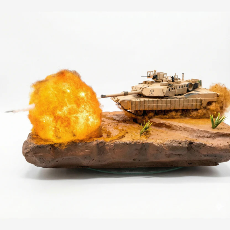 M1A2 Abrams: Desert Thunder Assault Diorama