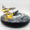 P-38 Lightning: Emergency Crash Landing Over the Sea Diorama