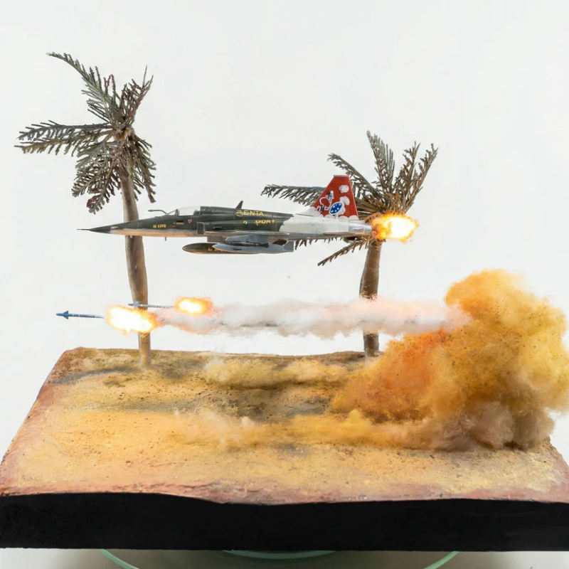 F-5 Tiger II: Coastal Strafing Mission Diorama
