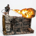 WWI Stormtrooper: Flamethrower Assault on the Trenches Diorama